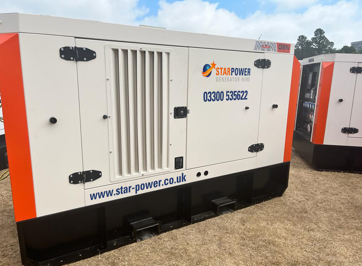 Diesel generator for hire from Star Power