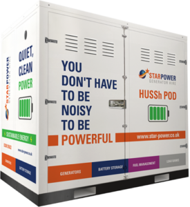 Hussh Pod 45/90 Battery Energy Storage System (45kVA / 90kWh)