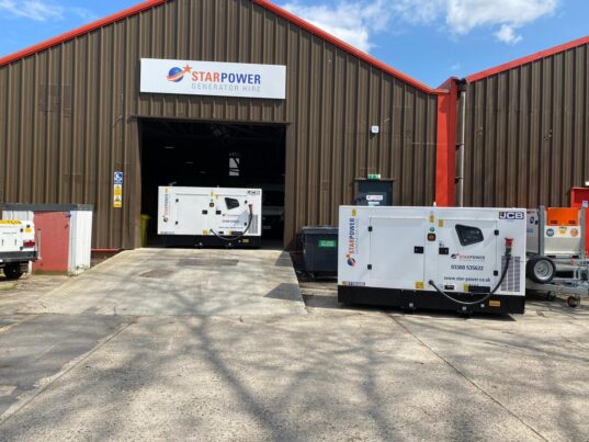 Generator hire Kent for commercial and site use