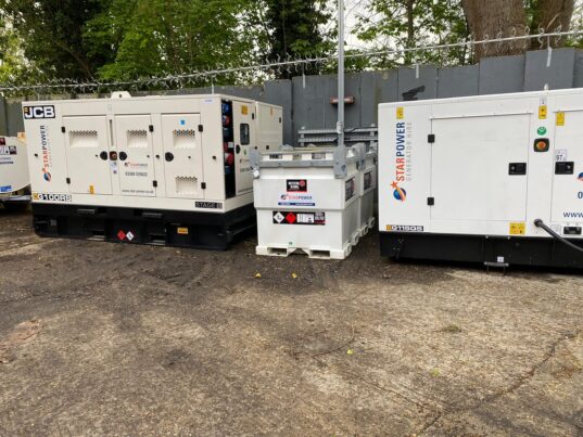 Generator hire Kent including diesel and silent generators