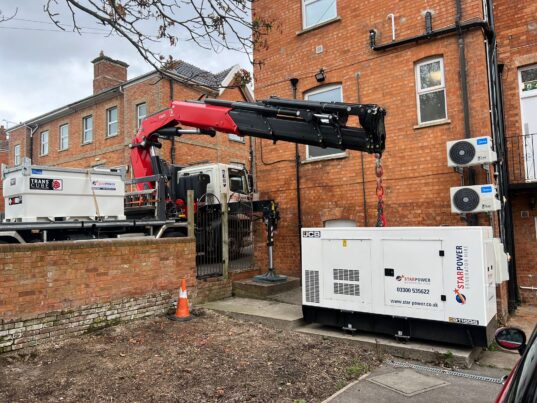 Star Power generator delivery in Kent generator hire