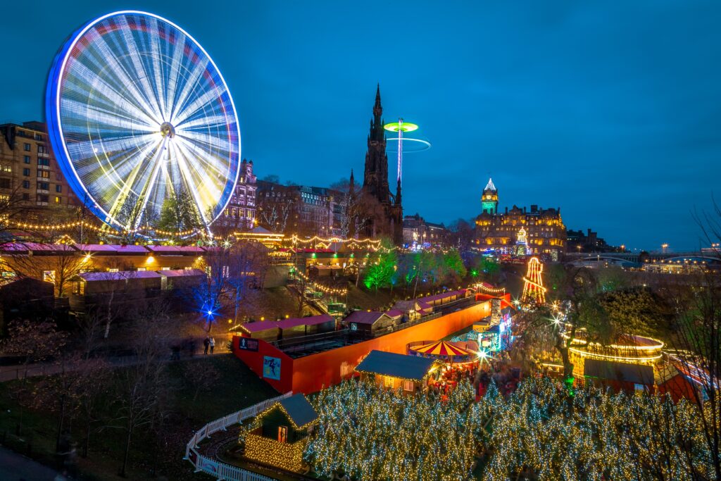 A picture of Christmas Market Edinburgh