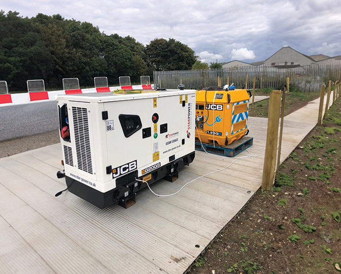 A JCB 1.5QE Power Pack