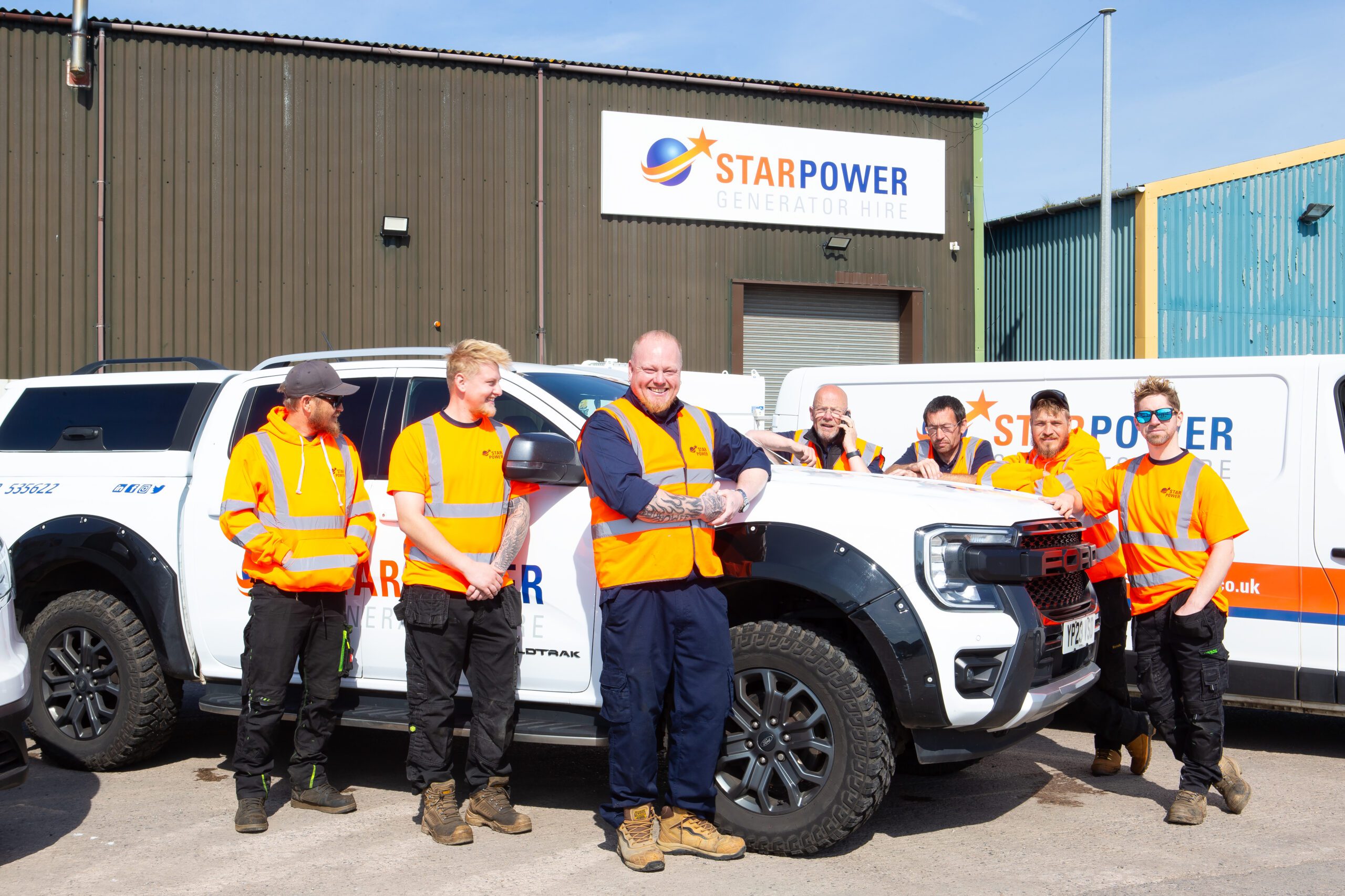 Star Power Avonmouth Team for generator hire and BESS