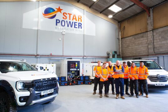 Star Power Avonmouth Team for generator hire temporary power solutions and BESS