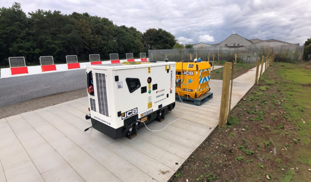 JCB Generator and power bank JCB Generator and power bank from Star Power