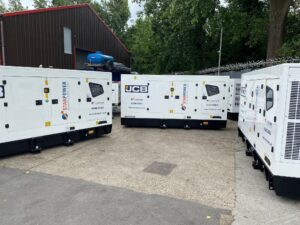Generators at the Kent depot